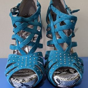 Turquoise Sandal